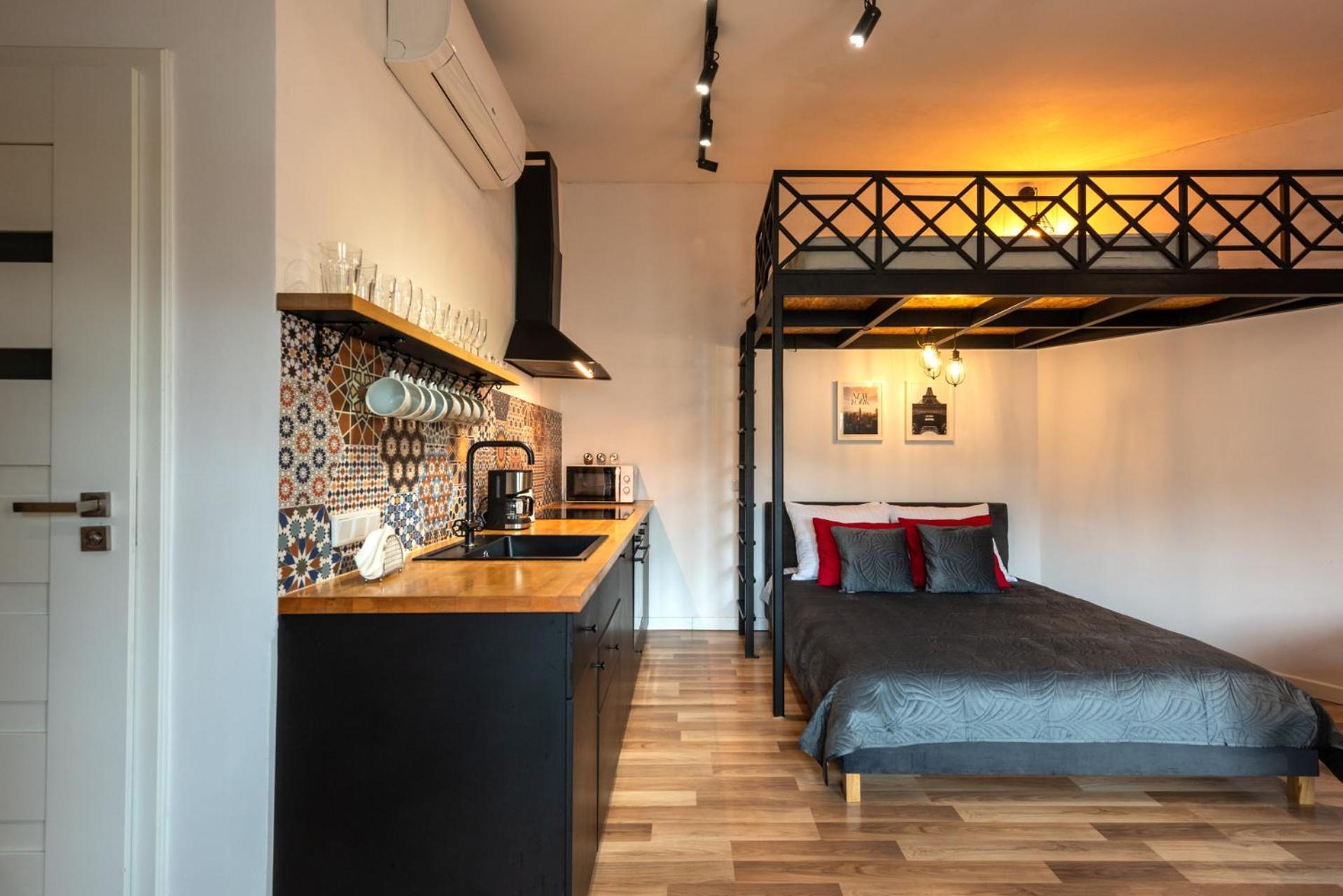Modern Apartment Arizona Studio Old Town Dietla Balcony Kraków Zewnętrze zdjęcie