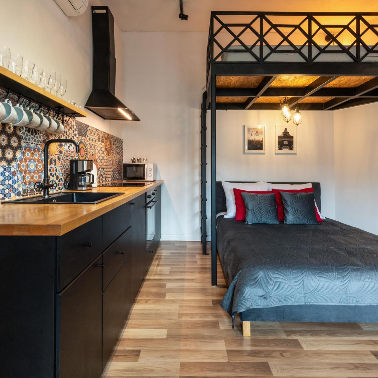 Modern Apartment Arizona Studio Old Town Dietla Balcony Kraków Zewnętrze zdjęcie