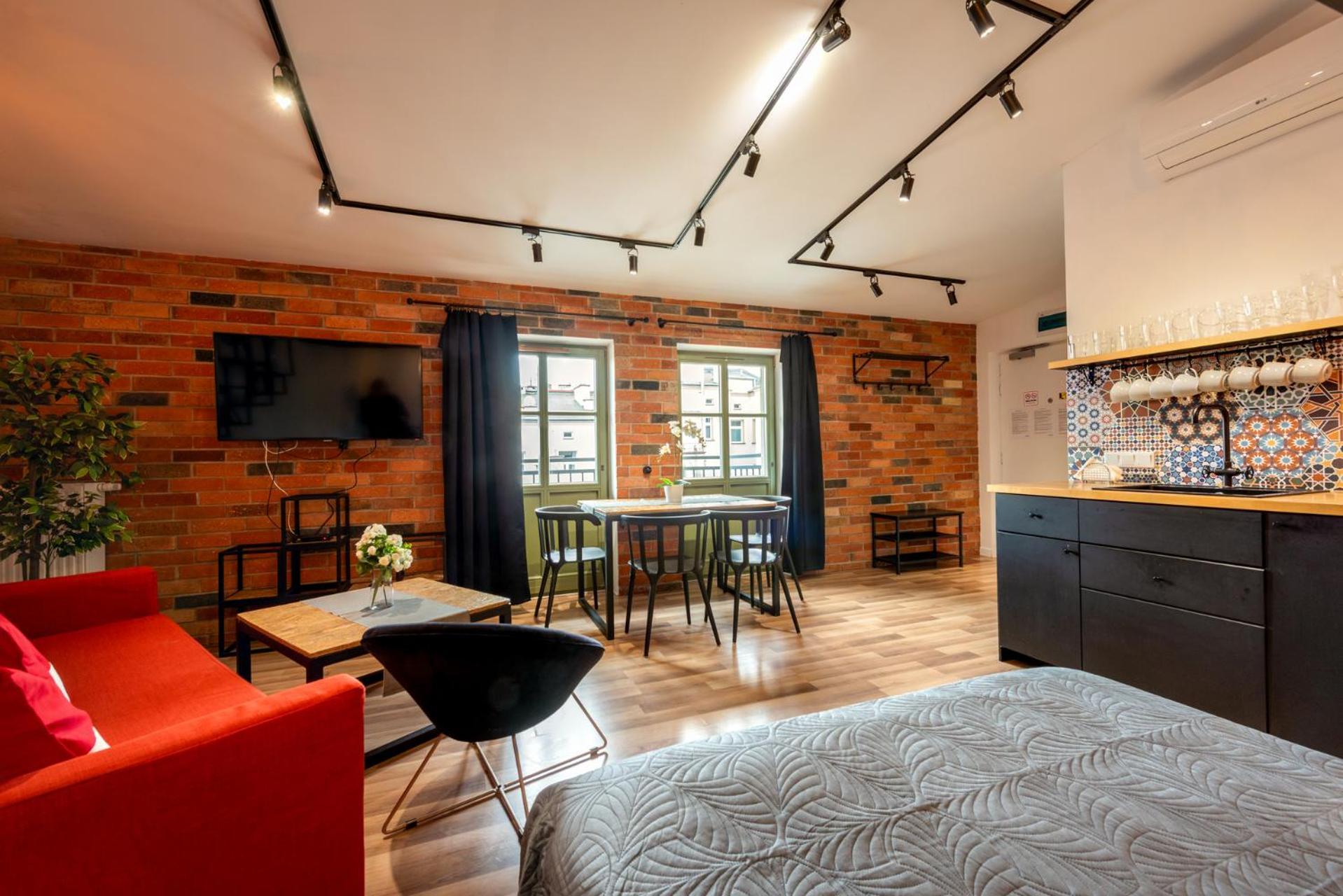 Modern Apartment Arizona Studio Old Town Dietla Balcony Kraków Zewnętrze zdjęcie