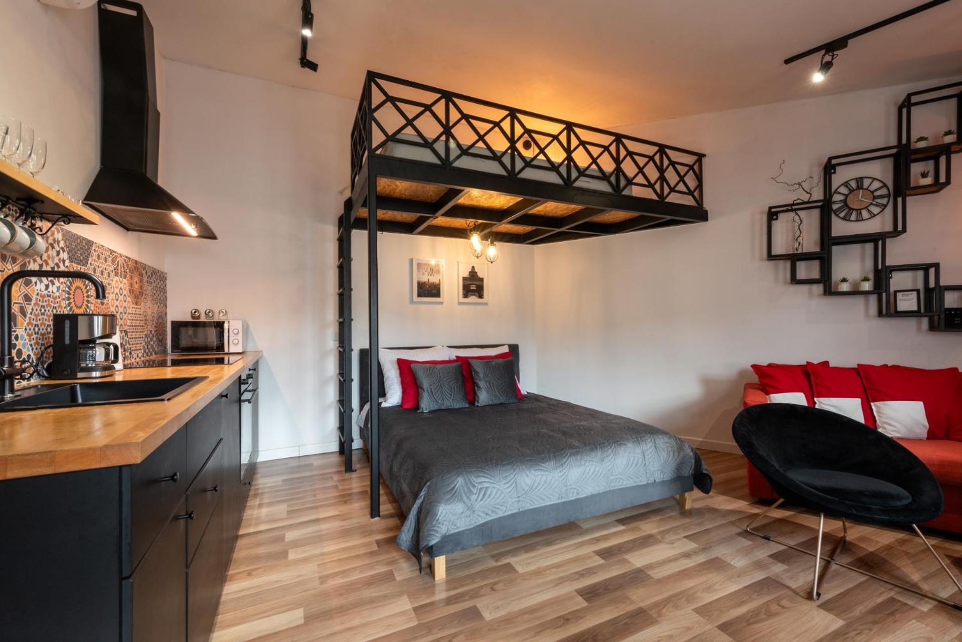 Modern Apartment Arizona Studio Old Town Dietla Balcony Kraków Zewnętrze zdjęcie